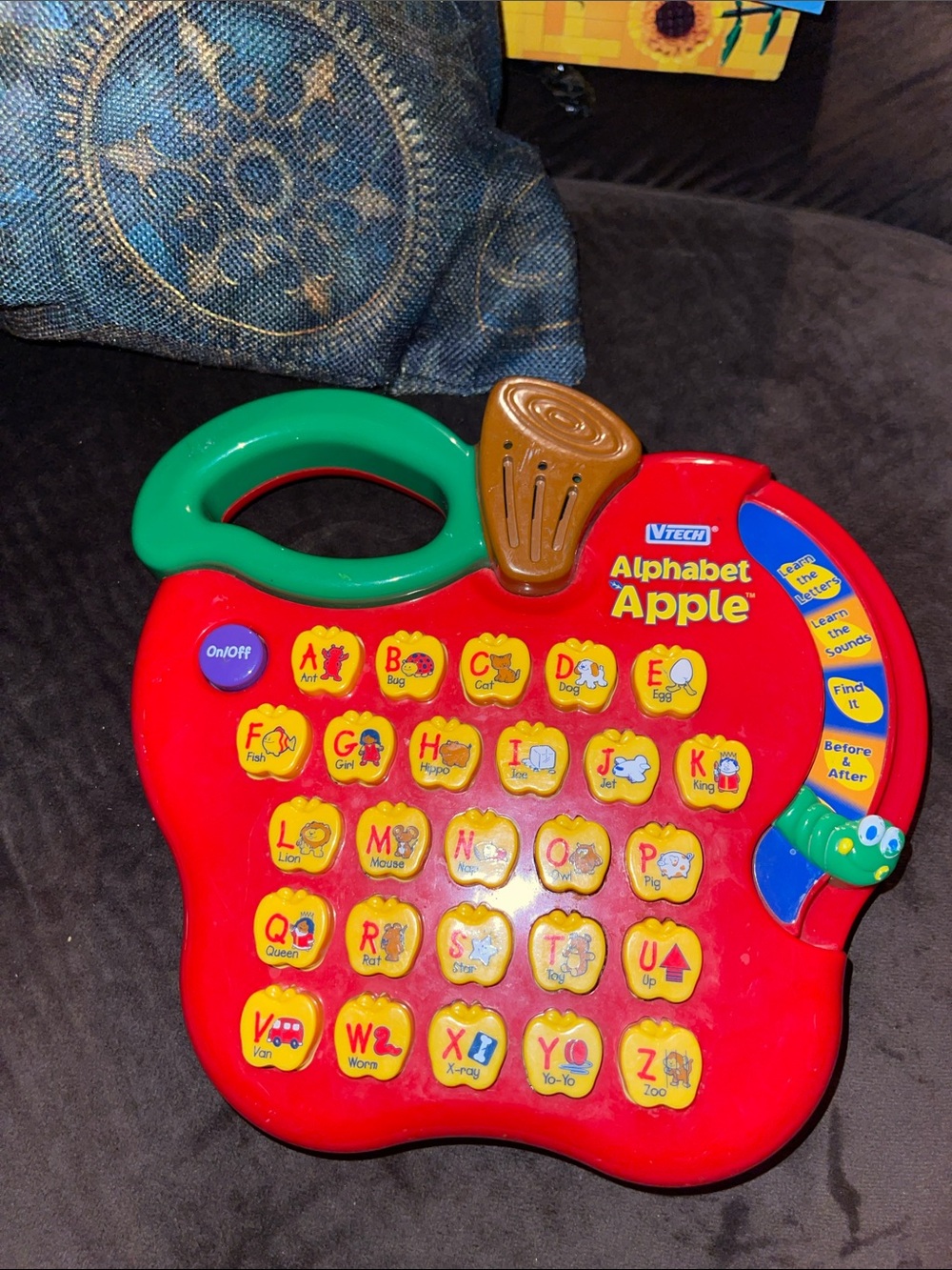 VTech Alphabet Apple Learning Toy - Red